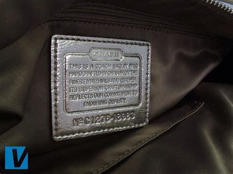 authenticity of coach bag|authentic coach bag label.